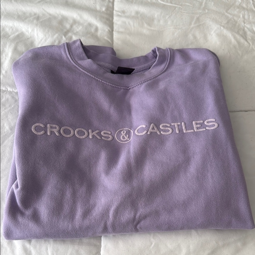 Crooks & Castles Lavender Sweatshirt